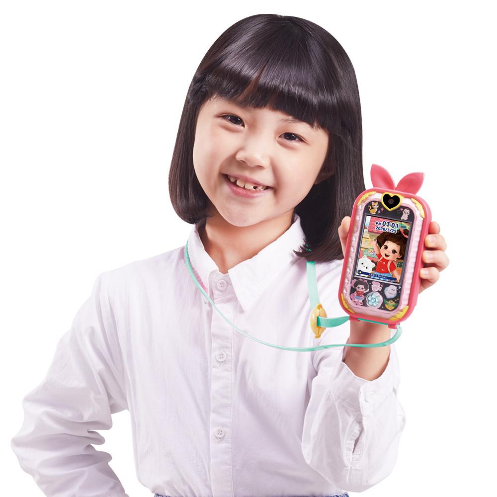 [Mimi World Official] Telefone com câmera Ddoldoli, brinquedos populares de personagens coreanos