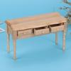 Miniature Furniture Model Wooden Desk Table for 1:12 Doll House Living Room Accessory
