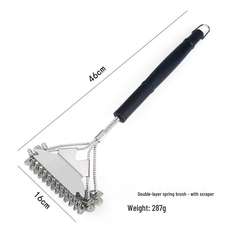 Stainless Steel BBQ Grill Cleaning Brush