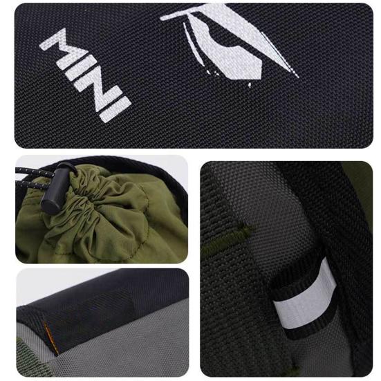Bicycle Water Bottle Bag with Side Pockets MTB Mountain Road Bike Water Bottle Carrier Drawstring Pouch Cycling Accessories