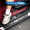 Leather Car Door Plate Threshold Protector Strip Sticker For Volkswagen VW Scirocco Jetta Beetle Golf Passat Polo Tiguan Touran zf4