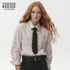 Teenie Weenie Women's Striped Bear Shirt