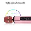 K6 Handheld Wireless Bluetooth-compatible Condenser Microphone Karaoke Speech Mic Speaker