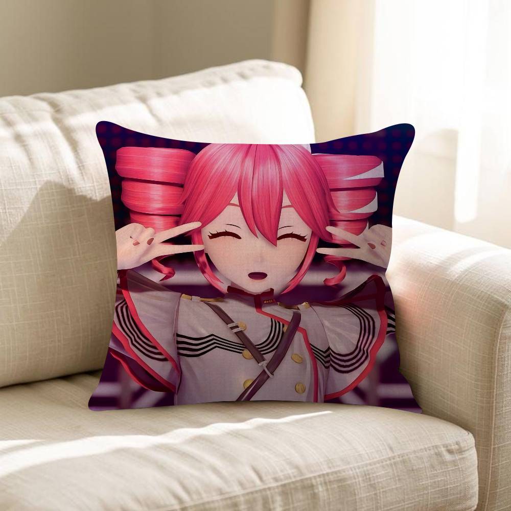 KKasane Teto Pillow Cover Sofa Cushion Cover Home Room Decoration Children Gift