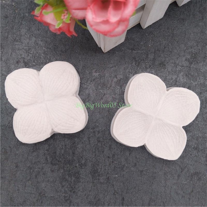 24TE Small Flower Silicone Mold for Sugarcraft Cake Making Hydrangea Blossom