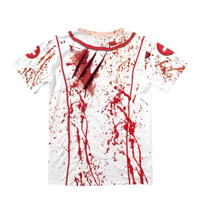 Eyab Halloween Feiertag Krankenschwester Zombie Digitaldruck Kurzarm T-Shirt