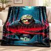 Friday the 13th blanket Flannel Blanket Soft Cozy Plush Throw for Sofa Bed Lightweight Home Decoration Outdoor camping
