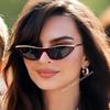 Sexy Cat Eye Punk Sunglasses Women  Luxury Brand Metal Sun Glasses For Ladies Retro Eyewear Travelling Shades