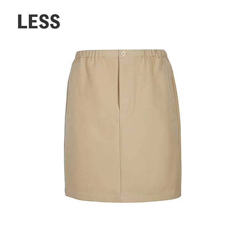 LESS Summer Casual Straight Mini Skirt M