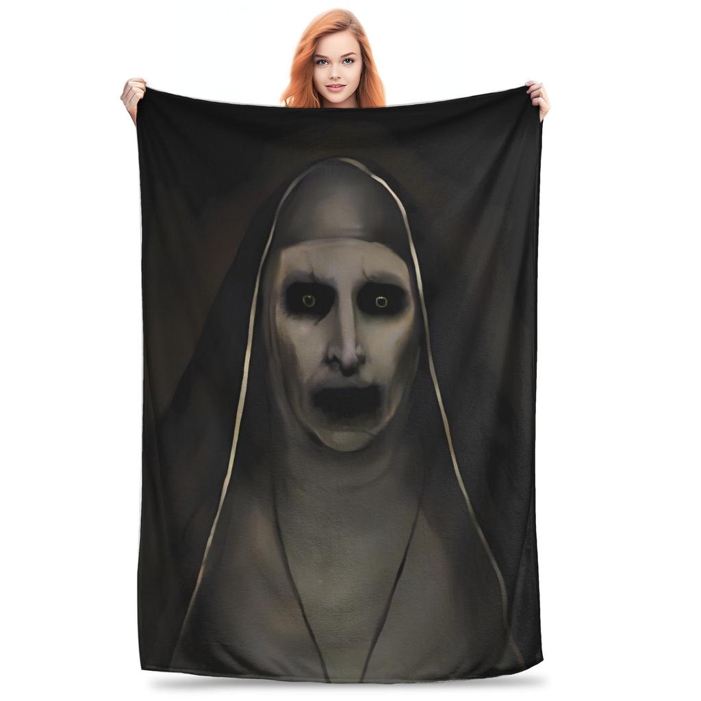 The Conjuring Last Rites Horron Warme Weiche Decke Flugzeugreise Plüsch Überwurf Decke Heimdekoration Flanell Tagesdecke Schlafsofa