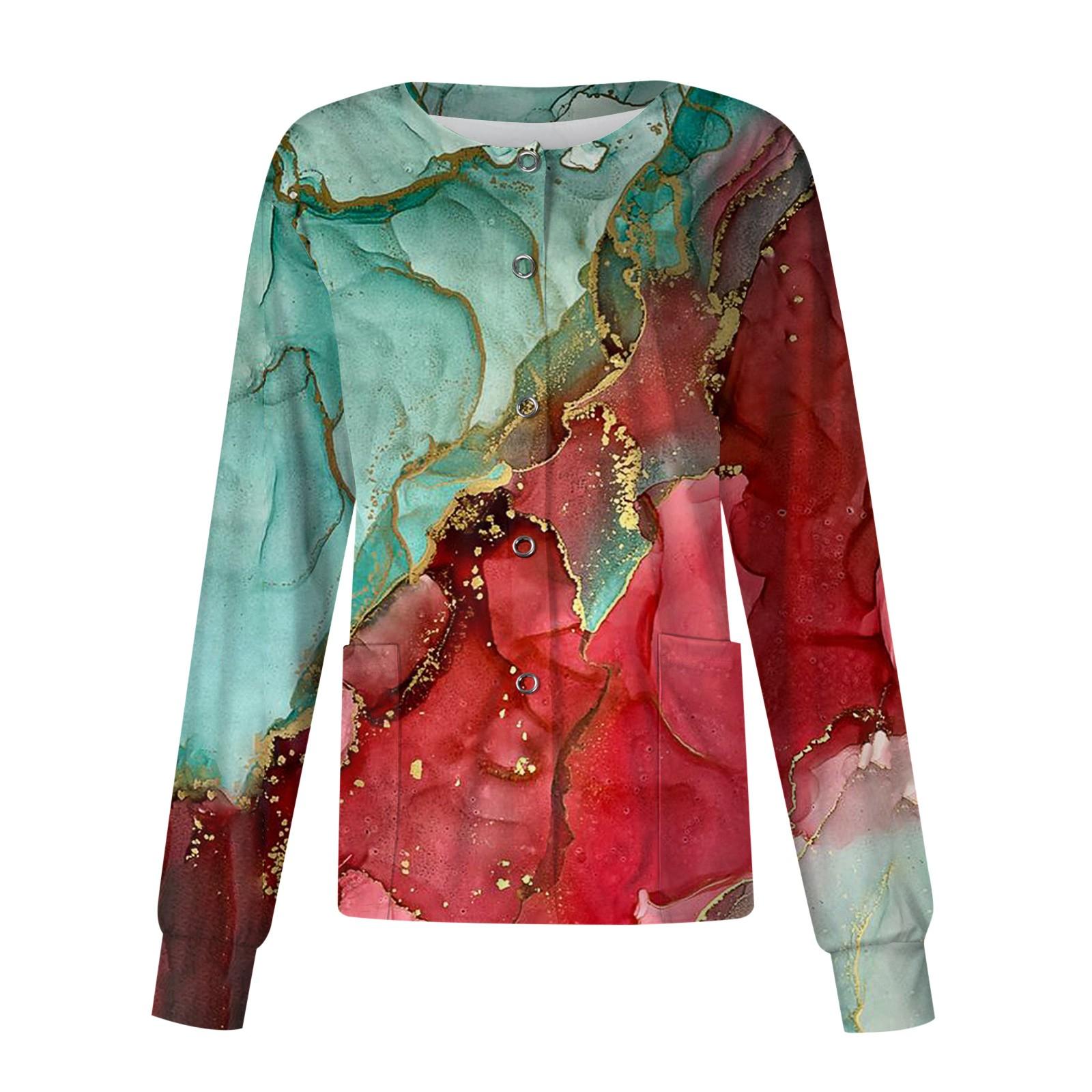 Женский однобортный защитный комбинезон с длинным рукавом и карманом — фото 3