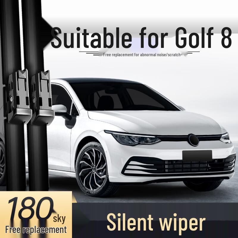 

Volkswagen Golf 8 GTI/RLINE Frameless Wiper Blades Set for Front and Rear Framed wiper blade