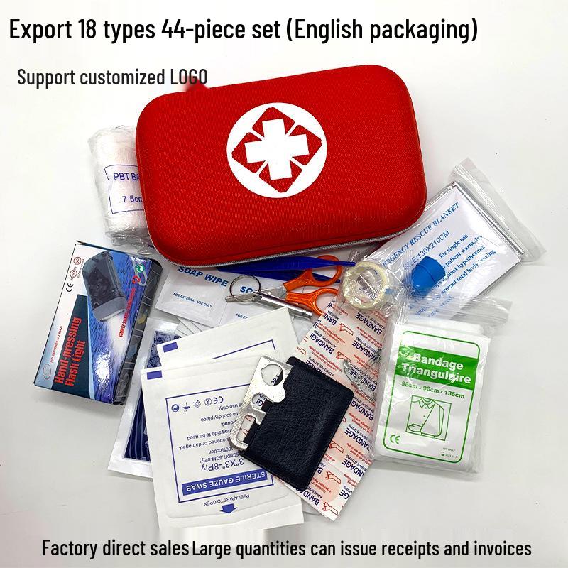 Family Outdoor EVA First Aid Kit Bag for Car and Home Use