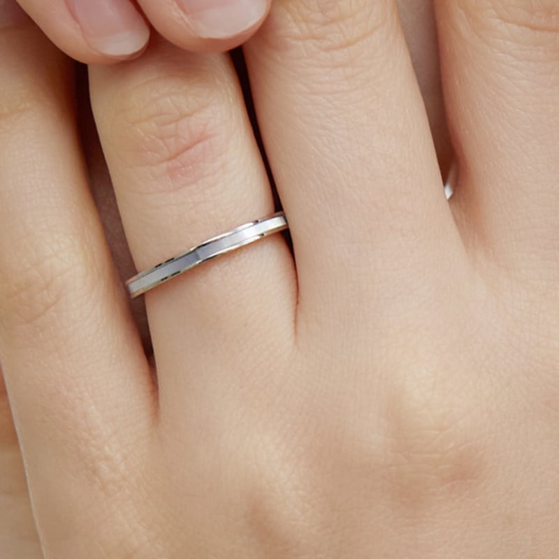 Primaute White Onyx Ring-S