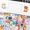 50 Big-Eyed Animal Stickers Cute Cartoon Big-Eyed Cute Stickers Small Animals Daquan Children'S Stickers Puzzle