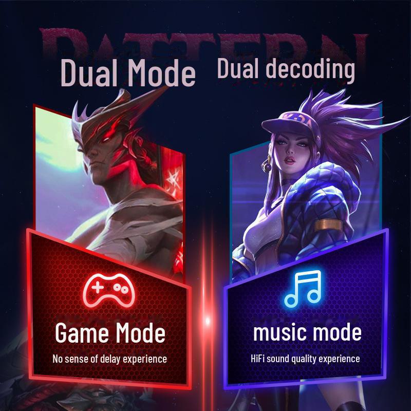 Cross-Border M28 Bluetooth Gaming Headset - Dual Ear 5.3, Competitive X15 for Android & Apple