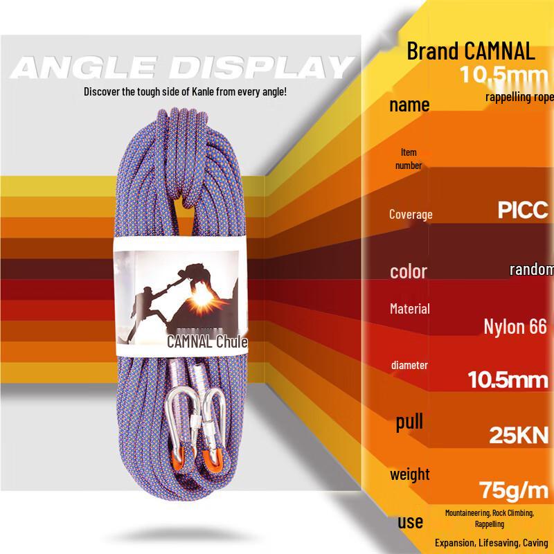 Brangdy Climbing & Rappelling Safety Kit