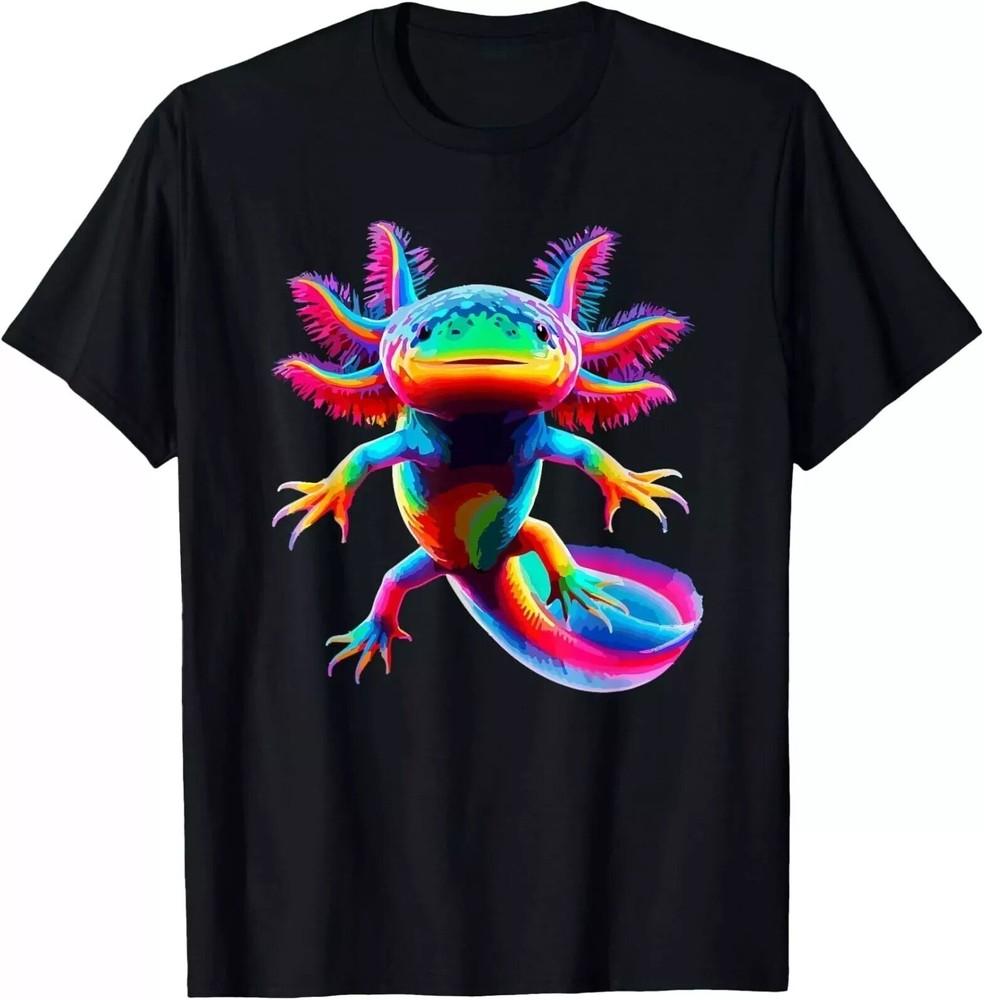 Axolotl Beautiful Pop Art Axolotl Unisex T-Shirt Unisex T-Shirt M