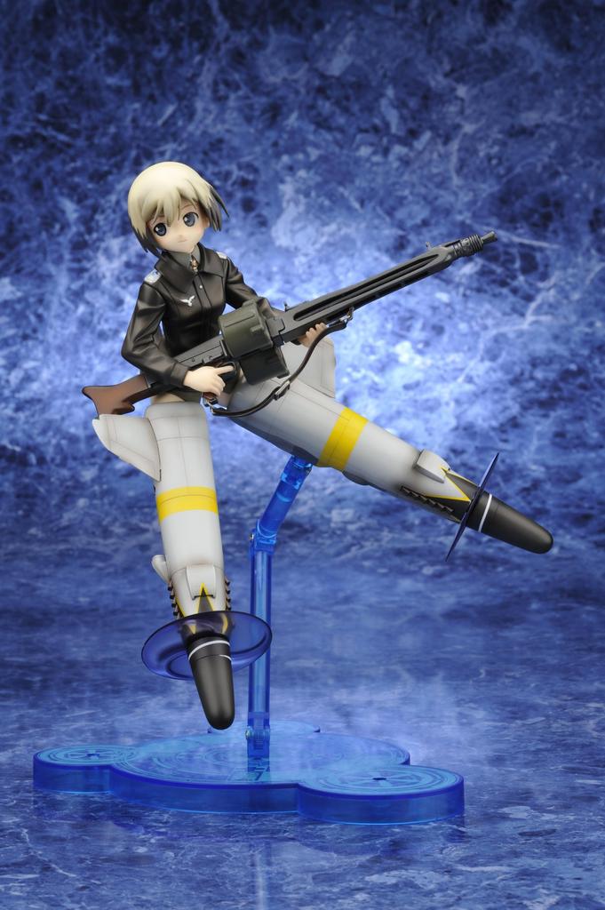Kotobukiya Strike Witches Erica Hartmann Scale PVC Painted Finished Product 1/8