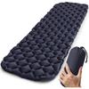 Outdoor Sleeping Pad Camping Inflatable Mattress Ultralight Air Cushion Travel Mat Folding Bed No Headrest For Travel Hiking