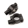 Motorcycle Rearview Handlebar  Holder Adapter Clamp Base 8Mm  Black Aluminum Universal Motorcycle Tool