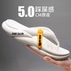 Flip-flops men's high-end non-slip and wear-resistant thick-soled outer slippers