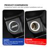 Car Cigarette Lighter Cover Dust Proof Decoration Cap For Jeep Cherokee Wrangler JK Gladiator Compass Renegade Patriot AJZ1
