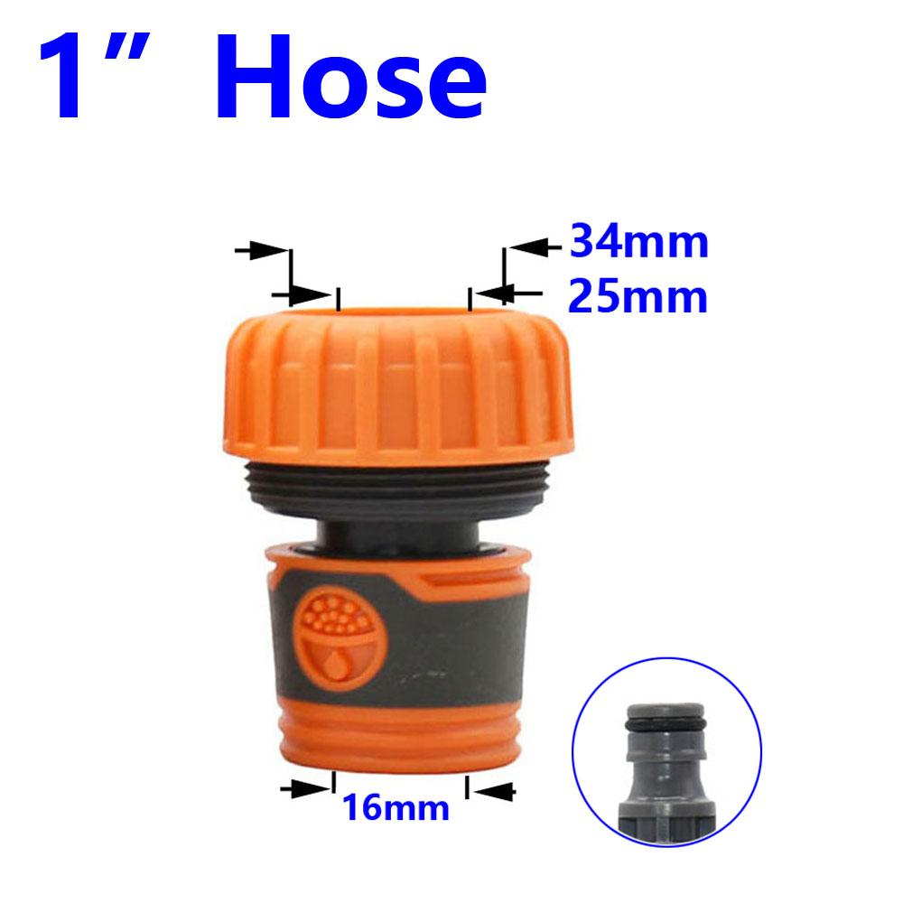 Garden Hose Fittings 1/2 3/4 1 Inch Quick Connector Water Waterstop Connector Car Wash Water Gun Adapter 1pcs