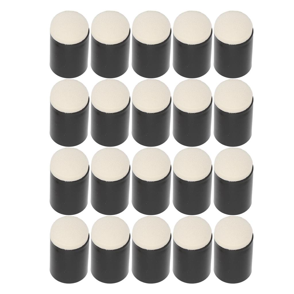 20pcs Mini Finger Sponge Dauber DIY Craft Soft Drawing Painting Sponge Dauber Set for Dark Circles
