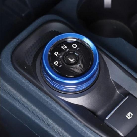 Car Gear Shift Switch Knob Trim Ring For Ford Maverick 22-2025 Accessories Blue