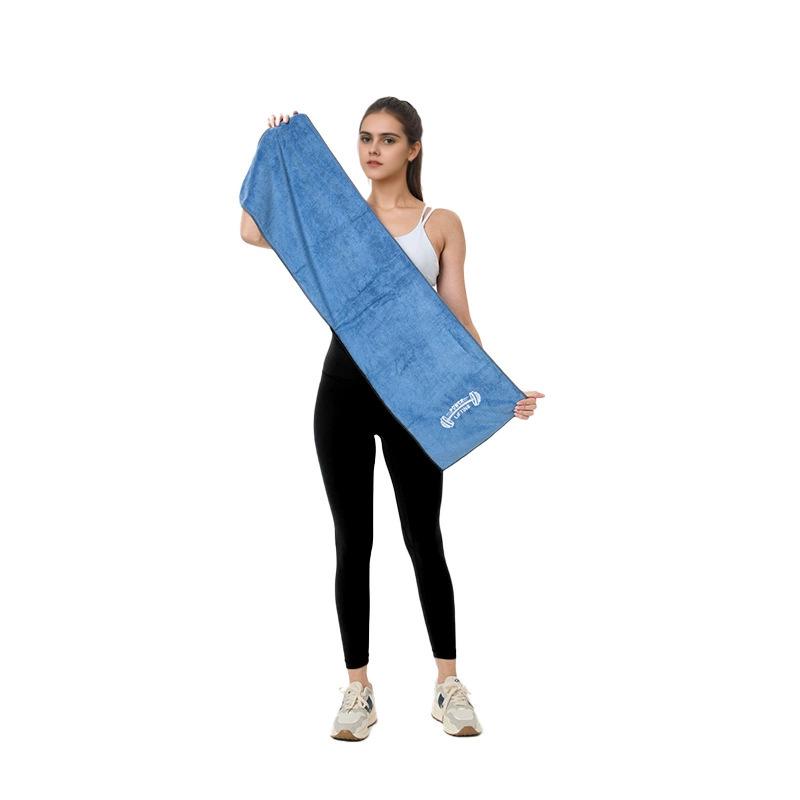 Microfiber Quick-Dry Sweat-Absorbent Gym Towel - Custom Logo Available