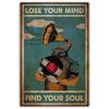 Vintage Abstrakte Kunst Figur Leinwandbild Mode Wandkunst Poster Schallplatte Musik Tänzer Wohnzimmer Heimdekoration Wandbild