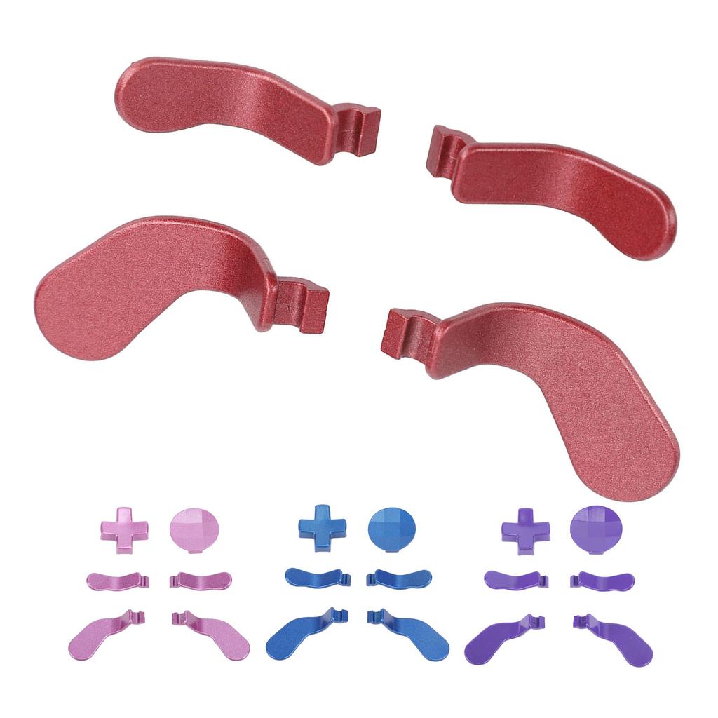 6Pcs Wireless Controller Paddles D Pads Metal Replacement Parts Accessories Repair Kit Component Set