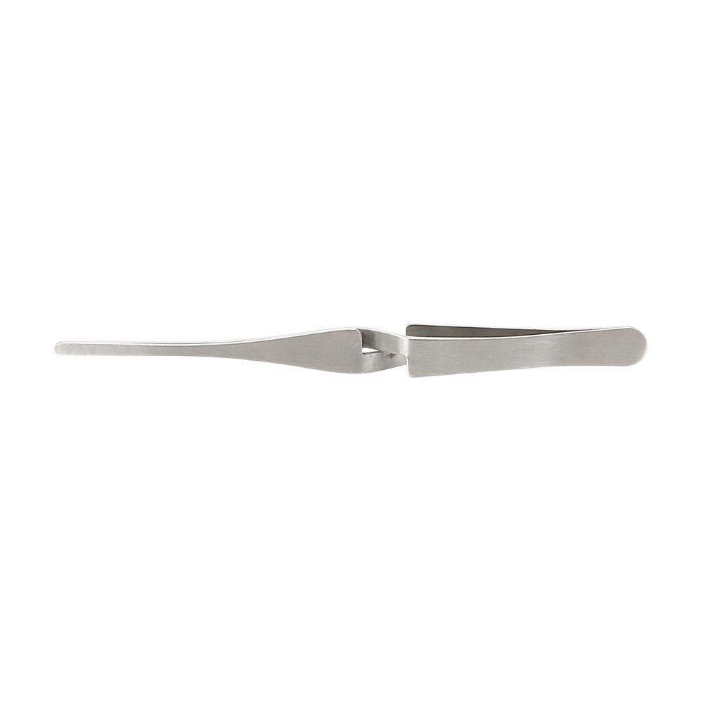 DIYWORK Cross Lock Non-slip Tweezers Stainless Steel Save Effort Maintenance Tools Reverse Action Tweezer