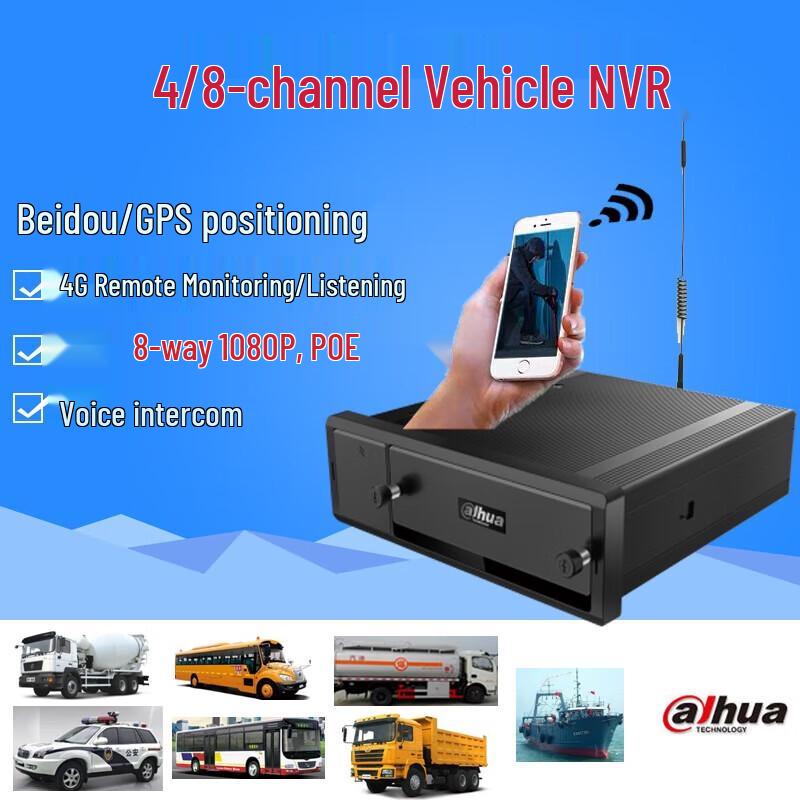 

Dahua 4G Мобильный NVR для транспортных средств и судов