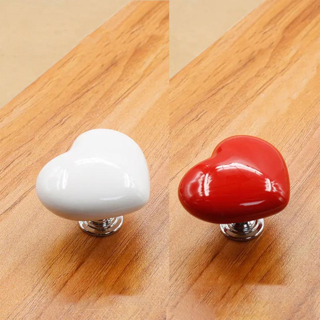 Buton de apăsare pentru toaletă, culoare inimă, buton de spălare cu apă, plus creativ pentru decorul băii tale, mâner asistent