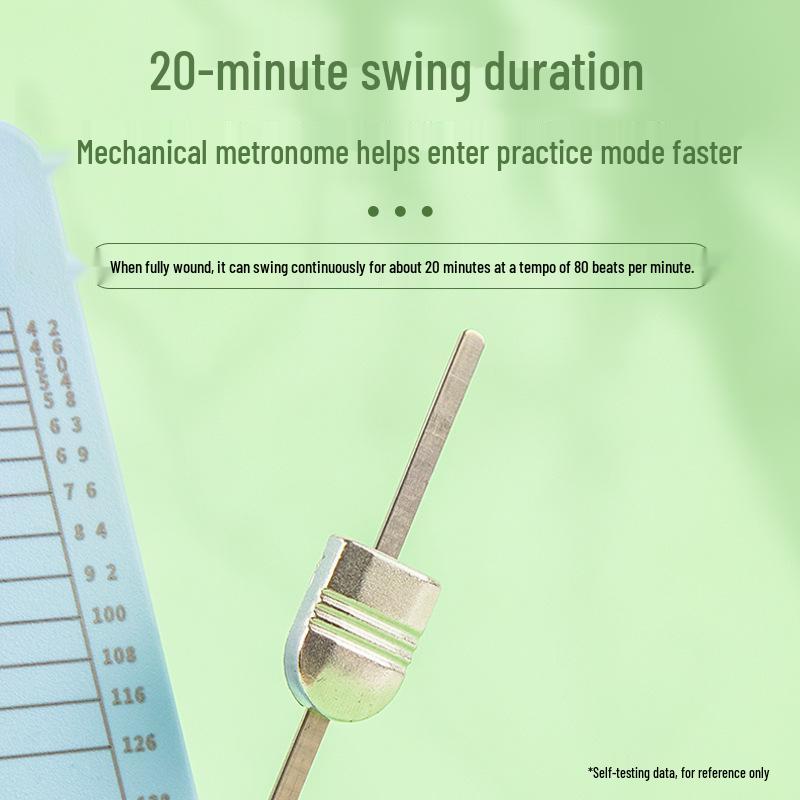 Bonmusica Universal Mechanical Metronome for Piano, Guitar, Violin, Drum, Guzheng, Erhu - Exam Grade Precision