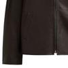 COACH SS24 Leather Jacket Men's Red Coffee CT723-X7F