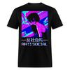Anti-Social Smoking Anime Girl Japanese Vaporwave Aesthetic T-Shirt