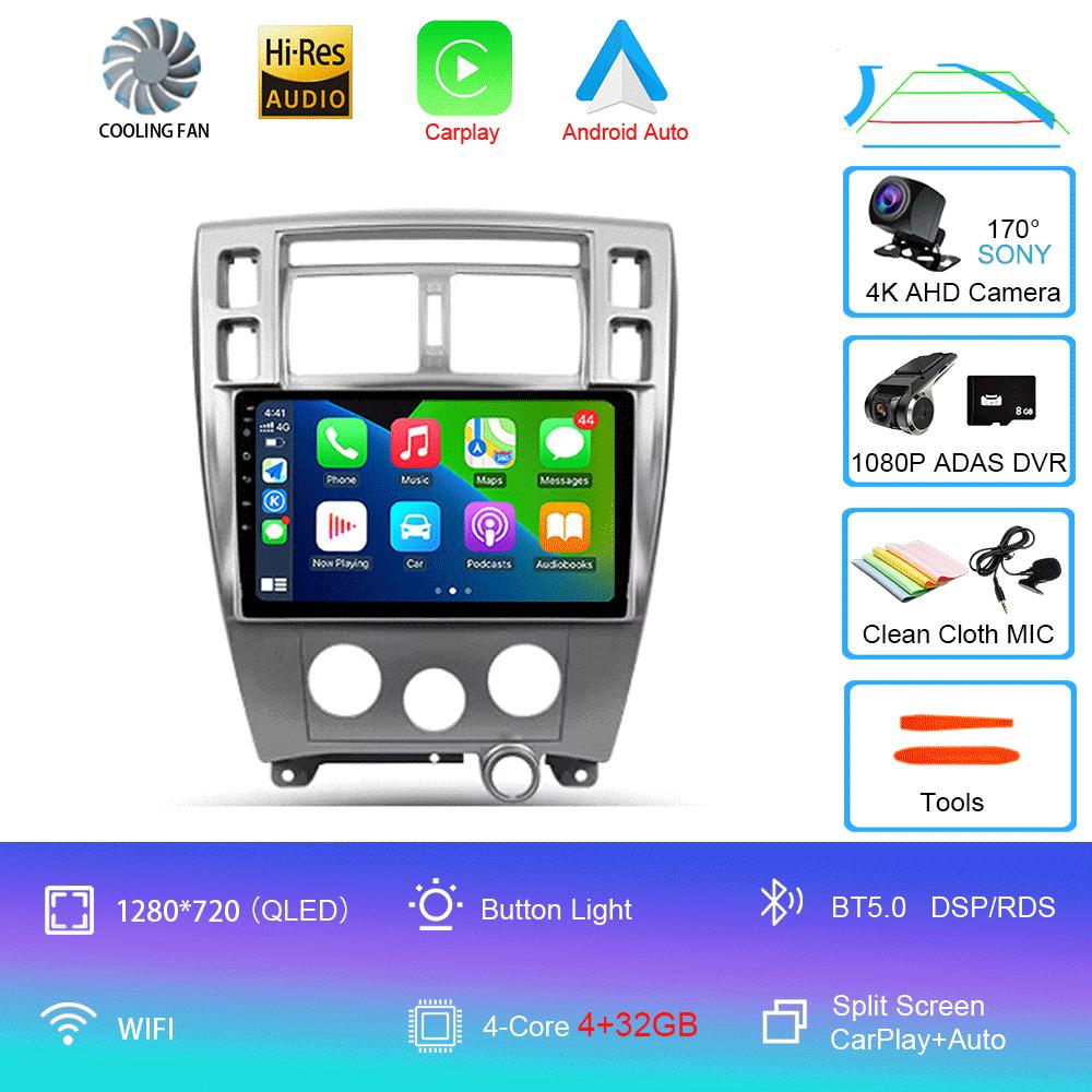 Android 14 Car Radio For Hyundai Tucson 1 2004 - 2009 Multimedia Video Player Navigation Stereo GPS No 2din 2 Din Dvd