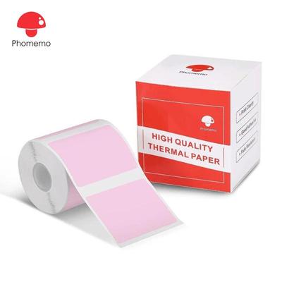 Phomemo Quadratisches Farb-Etikettenpapier, 40x30mm, Kompatibel mit M110/M120/M200/M220, Eine Rolle