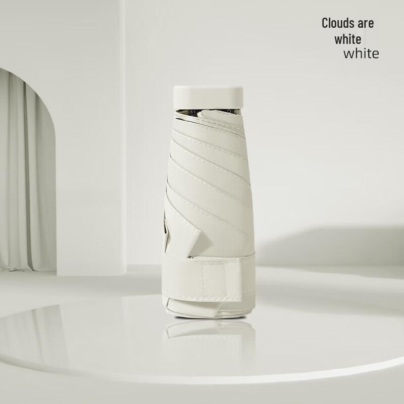 XU QING Women s Flat Six-Fold UV Protection Umbrella