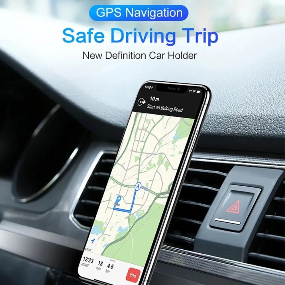 360° Magnetic Car Phone Holder Air Vents Clip Car Cell phone GPS Support Mobile For Auto For iphone Xiaomi Huawei Samsung