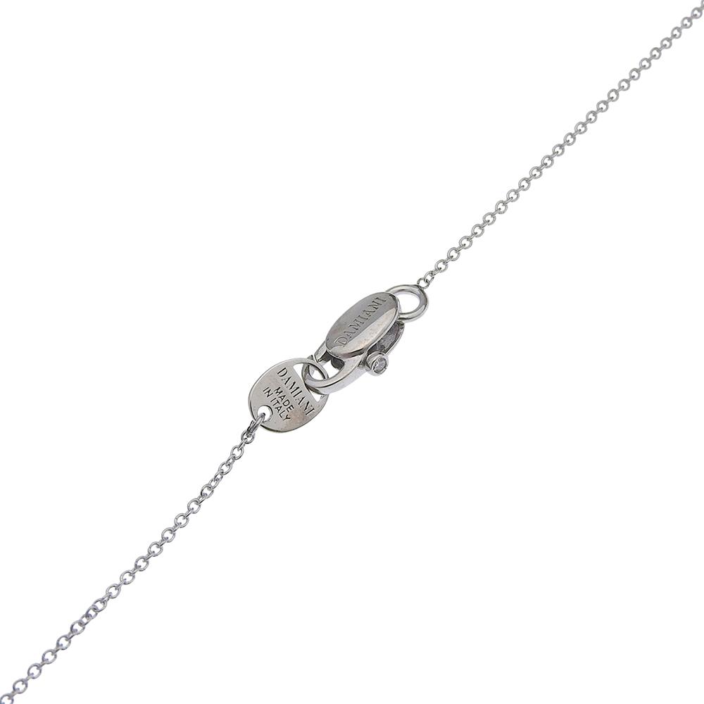 Damiani Belle Epoque XXS Necklace 20083507 cross K18 white gold/diamond 4.5g unisex Used