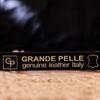Classic Women's Leather Belt GRANDE PELLE Leather Belt 21443 Black