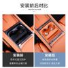 For Huanxin Zeekr 7X Water Cup Pad Central Control Water Groove Cover Anti Slip Pad Water Cup Holder Accessories 25-26 Models