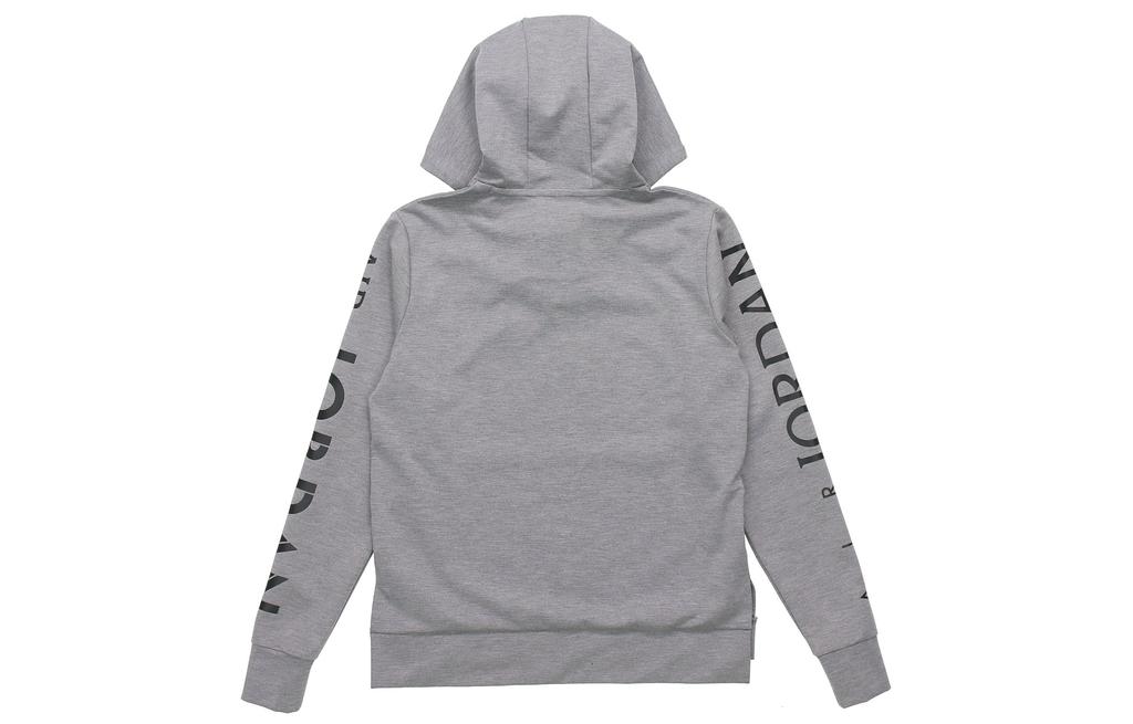 Jordan Sweatshirts Men's Gray Hooded Moderate Regular CK1345-091