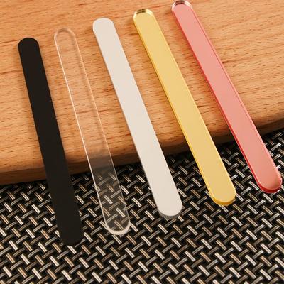 Acrylic Ice Cream Sticks for Kids, Popsicle Stick, DIY Crafts, Handmade Making, Baby Shower Gift, 11.3x1cm, 10Pcs