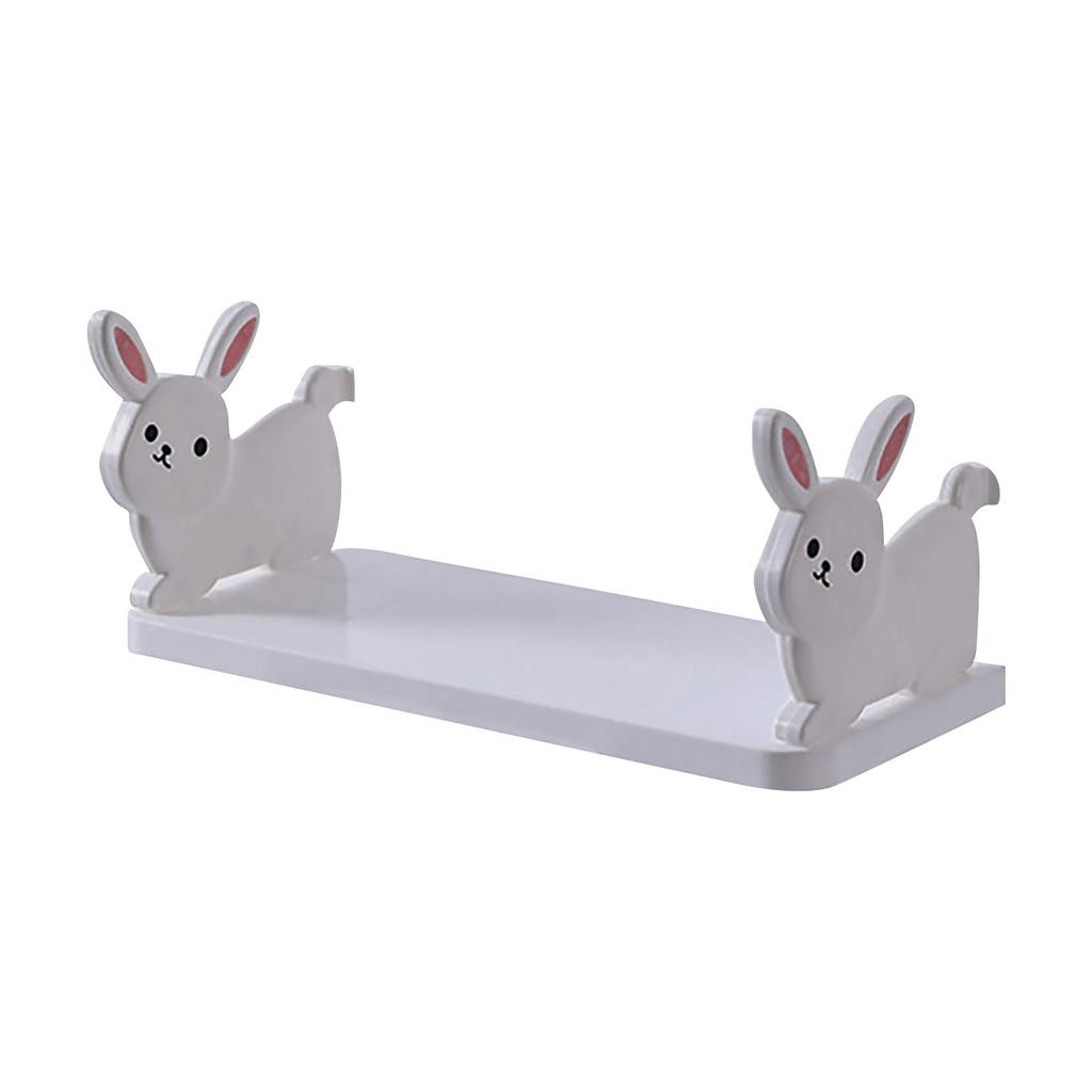 Easter Bunny Storage Rack, Bathroom Storage Rack, Non Perforated Multifunctional Kitchen Wall Mounted Storage Rack