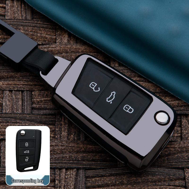 Volkswagen & Skoda Key Case for Sagitar, Tiguan, Passat, Tayron, Jetta, Magotan, Lavida, Bora